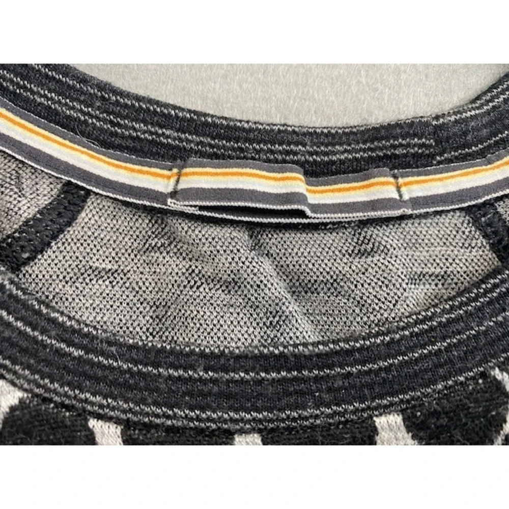Smartwool Kids L Merino Wool Base Layer Long Sleeve Shirt Black Grey Polka Dot‎